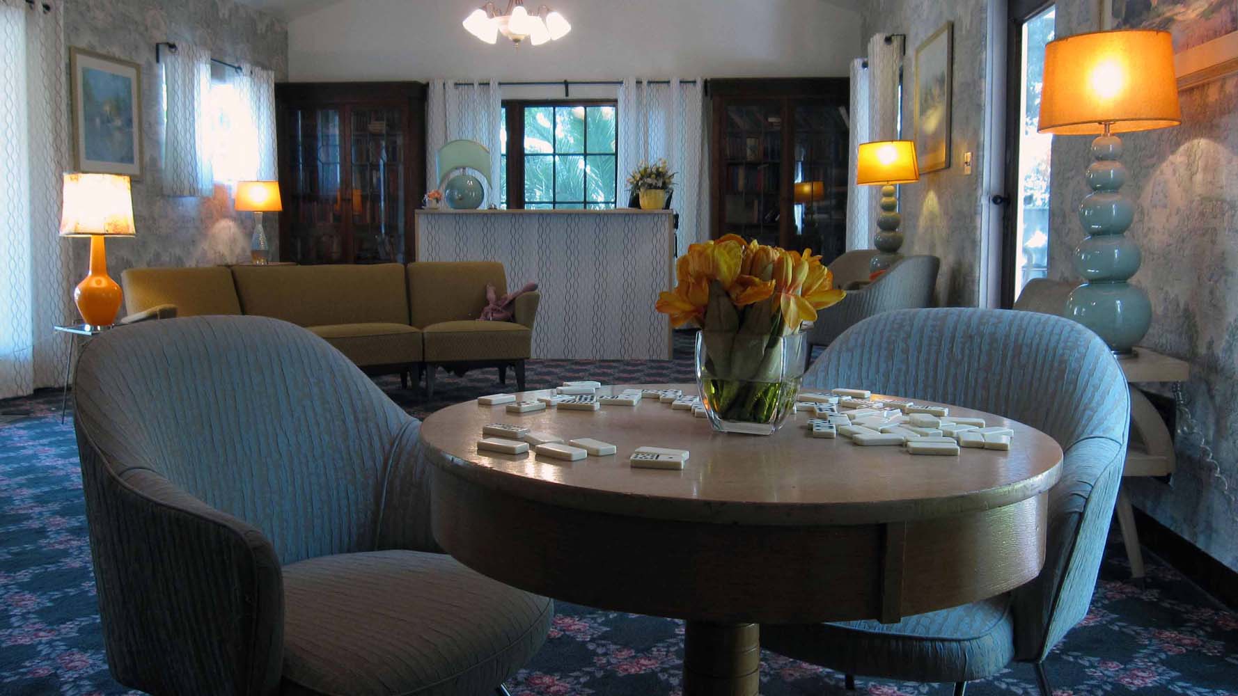HOPE'S CREST LOBBY ...location dress